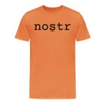 Nostr (Black) Bitcoin T-Shirt