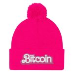 In The Bitcoin World Pom-Pom Beanie