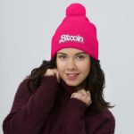 In The Bitcoin World Pom-Pom Beanie - Image 2
