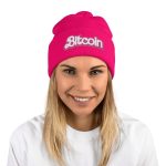 In The Bitcoin World Pom-Pom Beanie - Image 3