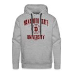 Nakamoto State University (Red) Bitcoin Hoodie Sweatshirt