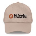 Bitcoin Accepted Here Dad Hat - Image 2