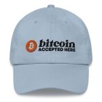 Bitcoin Accepted Here Dad Hat - Image 4