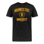 Nakamoto State University (Yellow) Bitcoin T-Shirt