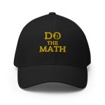Do The Math (Gold Embroidery) Bitcoin Flexfit Hat