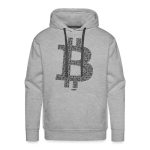 Bitcoin B QR Code Hoodie Sweatshirt