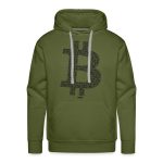 Bitcoin B QR Code Hoodie Sweatshirt - Image 2