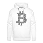 Bitcoin B QR Code Hoodie Sweatshirt - Image 3