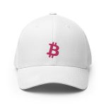 Bitcoin B (Pink Embroidery) Flexfit Hat