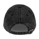 Satoshi For President 2024 (White Embroidery) Bitcoin Vintage Hat - Image 2
