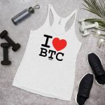 I Heart BTC Bitcoin Women??s Tank Top