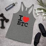 I Heart BTC Bitcoin Women??s Tank Top - Image 2