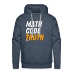 Math Code Truth Bitcoin Hoodie Sweatshirt - Image 2