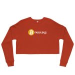 B Fabulous Bitcoin Cropped Sweatshirt - Image 3