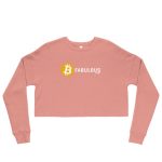 B Fabulous Bitcoin Cropped Sweatshirt - Image 4