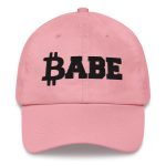 Babe Bitcoin Dad Hat - Image 3