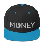 Money With Bitcoin B Snapback Hat