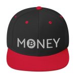 Money With Bitcoin B Snapback Hat - Image 2