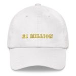 21 Million (Gold Outline) Bitcoin Dad Hat - Image 11