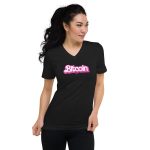 In The Bitcoin World Women's V-Neck T-Shirt - Image 2